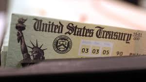 US Treasury Check US Treasury check